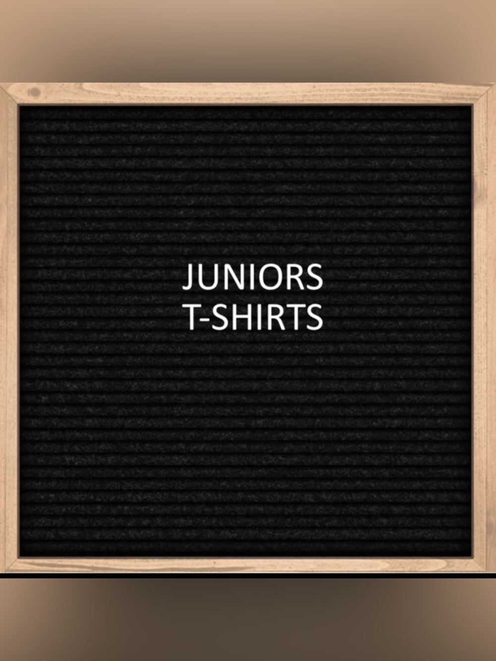 Juniors T-shirts